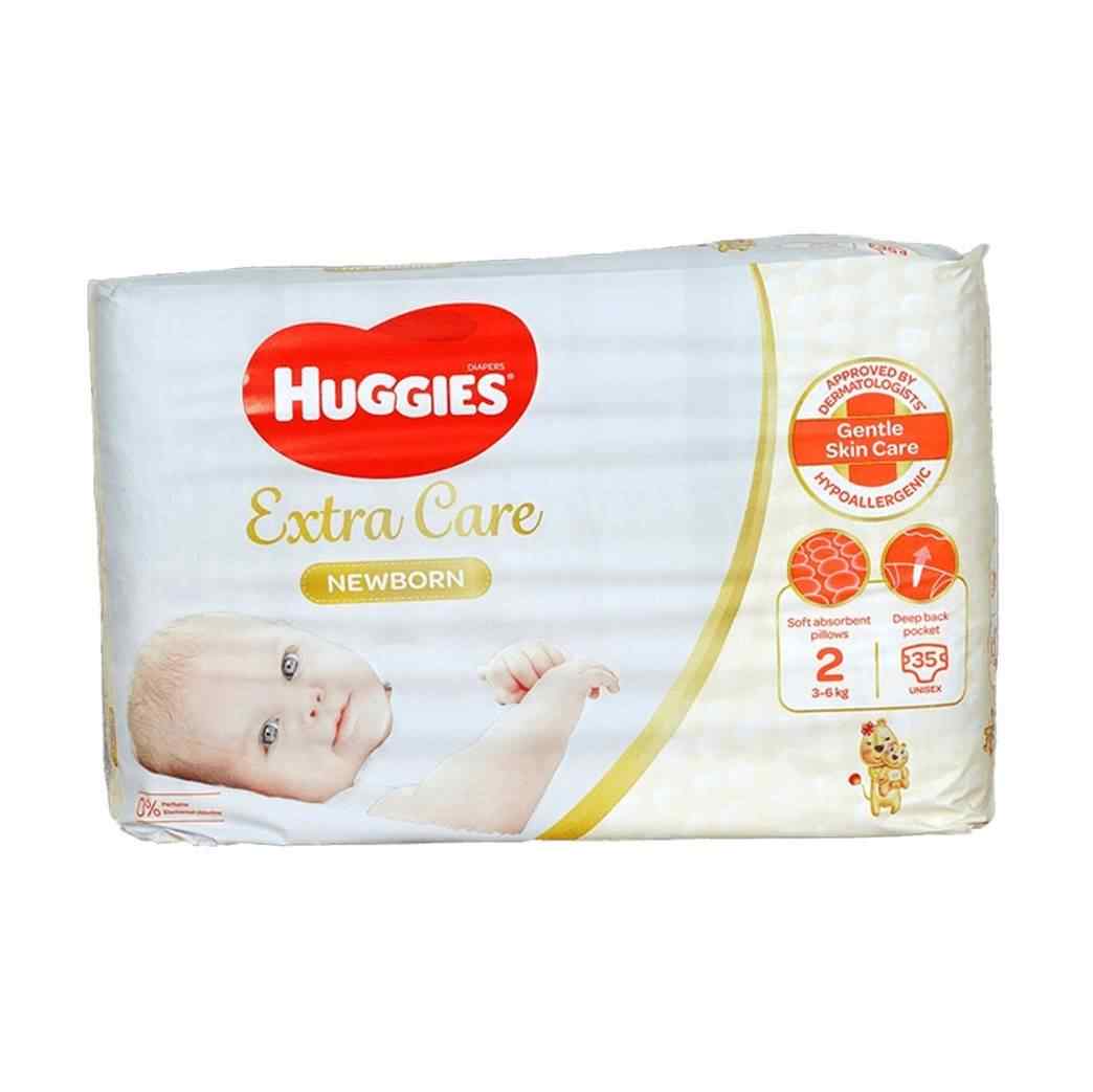 Huggıes Ultra Comfort Bebek Bezi YeniDoğan 2 Beden  3-6 Kg 35 Adet
